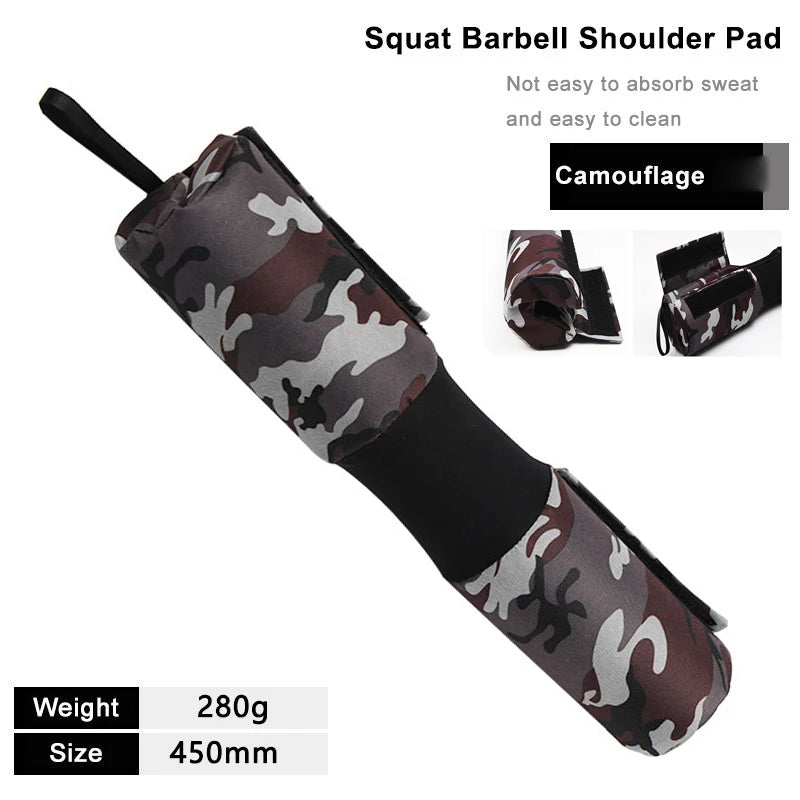 Barbell Squat Shoulder Pad Hip Thrust Barbell Foam Cover Weight Lifting Training Soft Bag Equipment Men Women Gym Fitness Gear