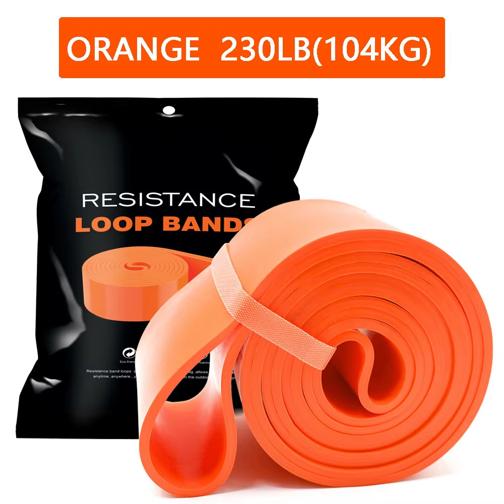 20~230Lbs Heavy-Duty Resistance Band Agility Training Workout Gym Equipment Yoga Pilates Accessories Rubber Band Home Gym