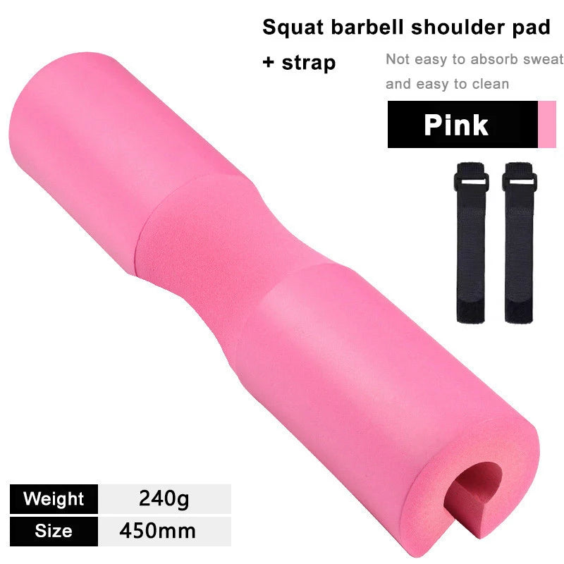 Barbell Squat Shoulder Pad Hip Thrust Barbell Foam Cover Weight Lifting Training Soft Bag Equipment Men Women Gym Fitness Gear