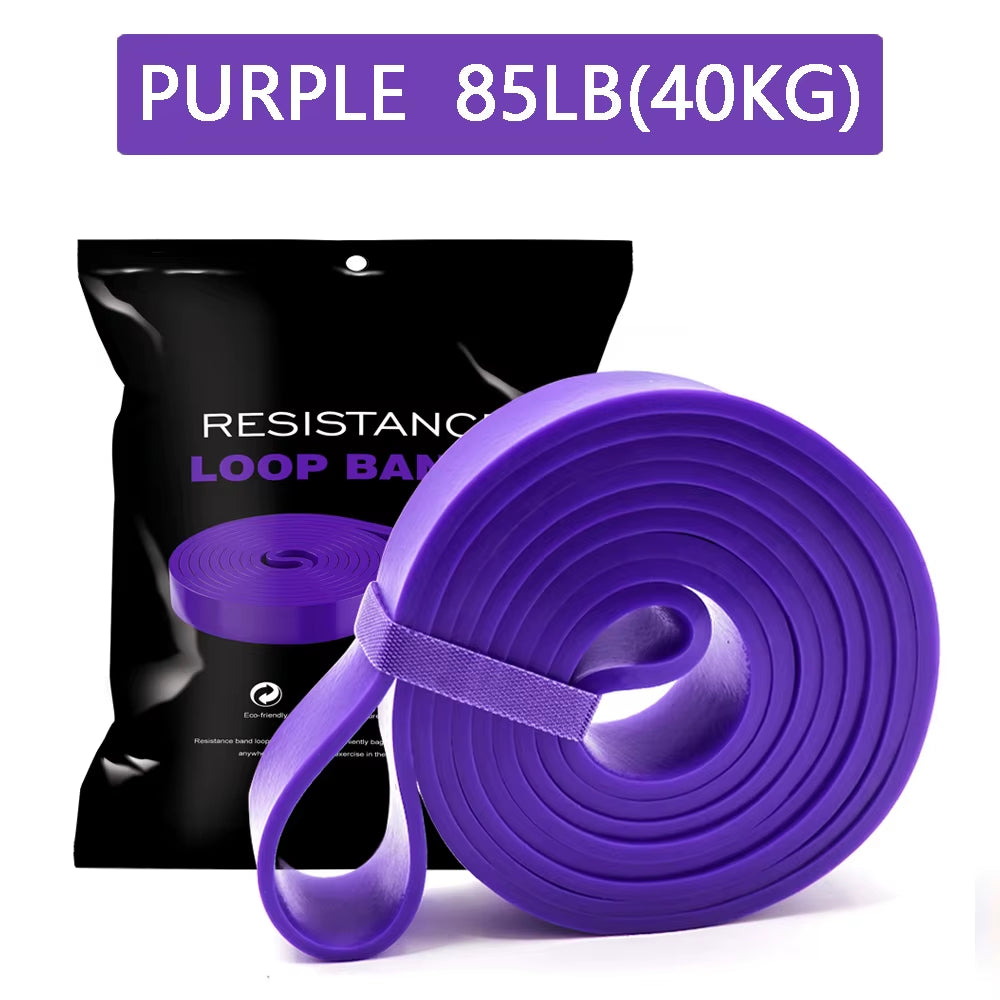 20~230Lbs Heavy-Duty Resistance Band Agility Training Workout Gym Equipment Yoga Pilates Accessories Rubber Band Home Gym