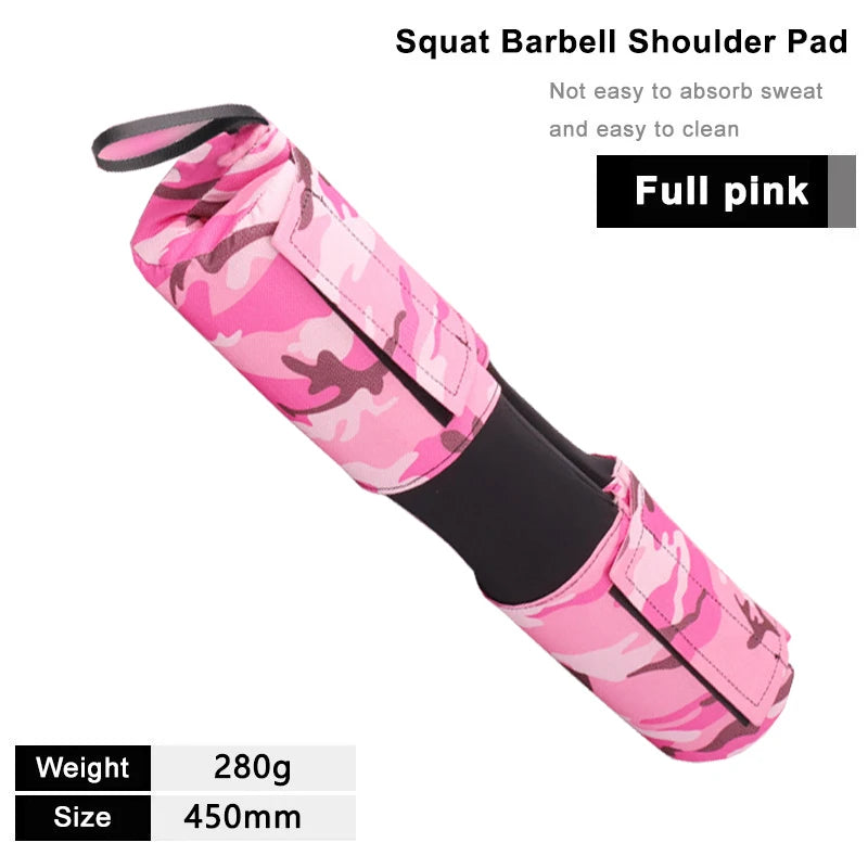 Barbell Squat Shoulder Pad Hip Thrust Barbell Foam Cover Weight Lifting Training Soft Bag Equipment Men Women Gym Fitness Gear