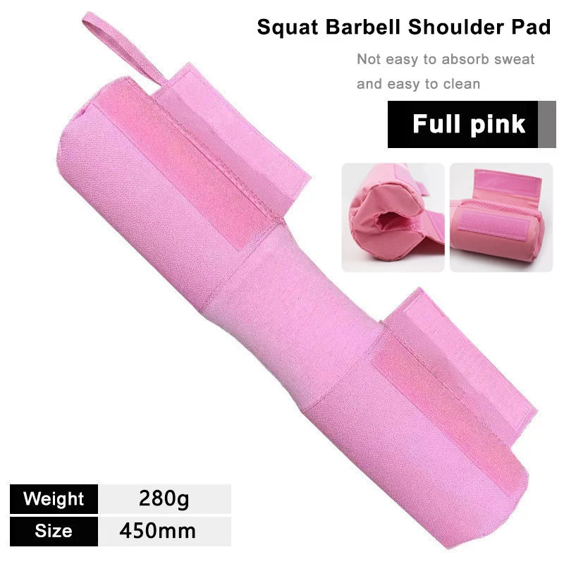 Barbell Squat Shoulder Pad Hip Thrust Barbell Foam Cover Weight Lifting Training Soft Bag Equipment Men Women Gym Fitness Gear