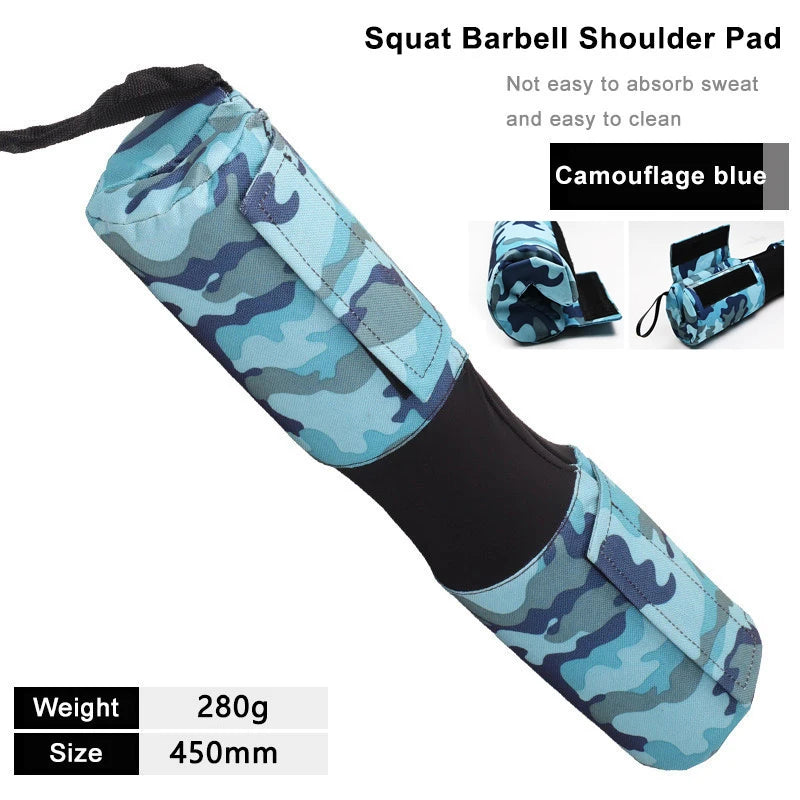 Barbell Squat Shoulder Pad Hip Thrust Barbell Foam Cover Weight Lifting Training Soft Bag Equipment Men Women Gym Fitness Gear